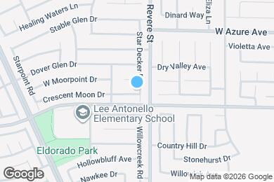 Map image of the property - 820 Crescent Moon Dr