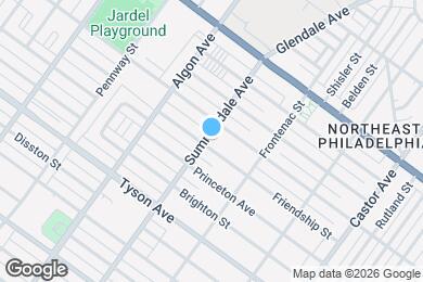 Map image of the property - 1201 Friendship St