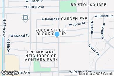 Map image of the property - 6303 W Mescal St