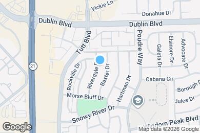 Map image of the property - 6307 Riverdale Dr