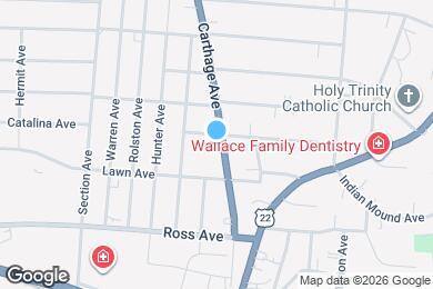 Map image of the property - 5227 Carthage Ave