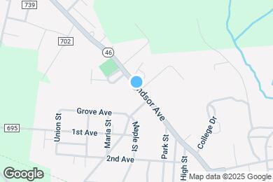 Map image of the property - 705 Windsor Ave