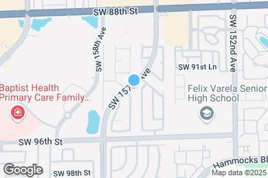 Map image of the property - 9312 SW 157th Ave