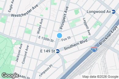 Map image of the property - 539 Fox St