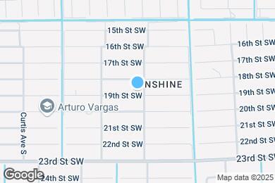 Map image of the property - 3802 19th St SW
