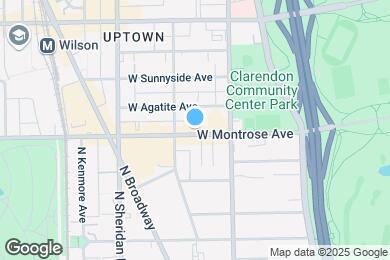 Map image of the property - 834 W Montrose Ave