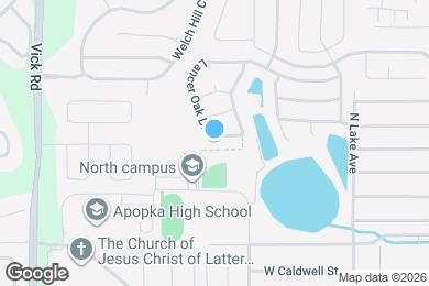 Map image of the property - 447 Lancer Oak Dr