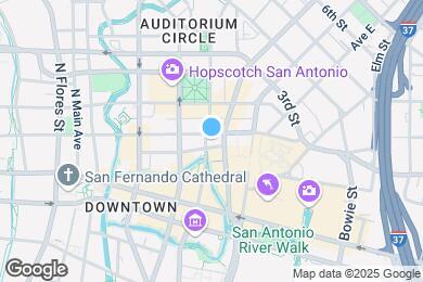 Map image of the property - 606 N Presa St