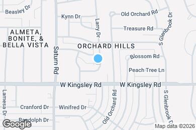 Map image of the property - 2937 Larry Dr