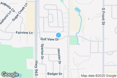 Map image of the property - 15 Golfview Ct