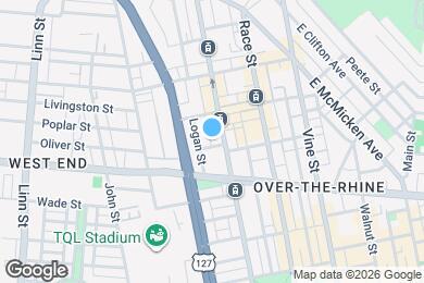Map image of the property - 1704 Campbell St