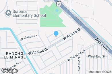 Map image of the property - 12456 W Mandalay Ln