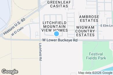 Map image of the property - 505 W Del Rio Ln