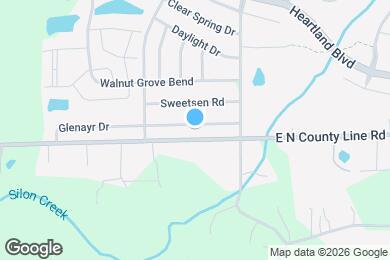 Map image of the property - 10893 Glenayr Dr