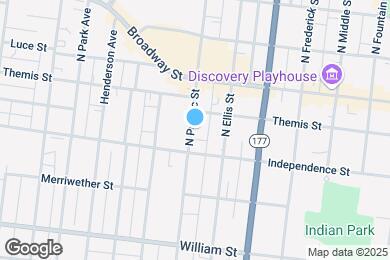 Map image of the property - 28 N Pacific St