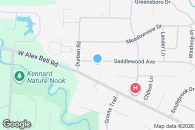 Map image of the property - 710 Saddlewood Ave