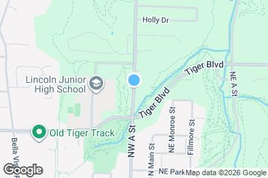 Map image of the property - 1248 NW A St