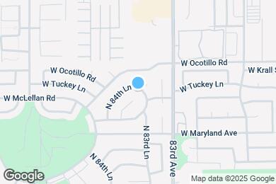Map image of the property - 6653 N 84th Ln