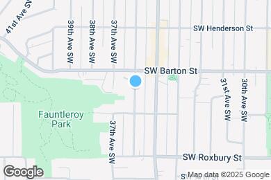 Map image of the property - 9224 36th Ave SW