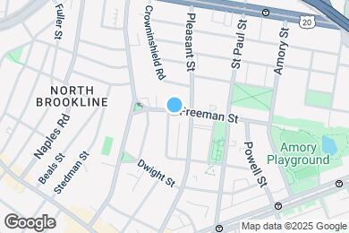 Map image of the property - 214 Freeman St