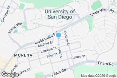 Map image of the property - 1330 Eureka St