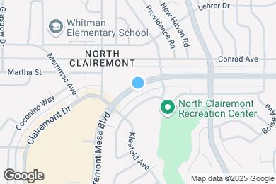 Map image of the property - 4355 Clairemont Mesa Blvd