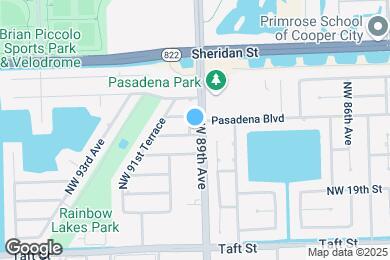 Map image of the property - 2161 NW 89th Ter