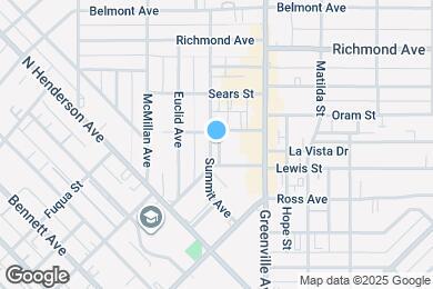 Map image of the property - 1862 Summit Ave