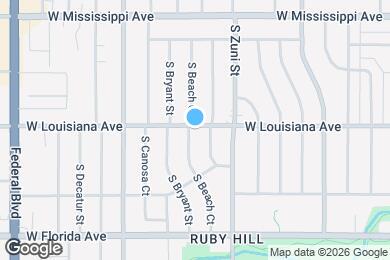 Map image of the property - 1300 S Beach Ct