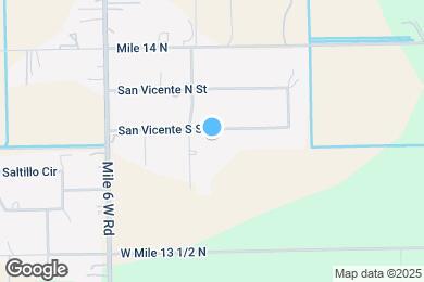 Map image of the property - 1318 San Vicente