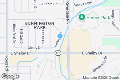 Map image of the property - 4632 Wicklow Dr