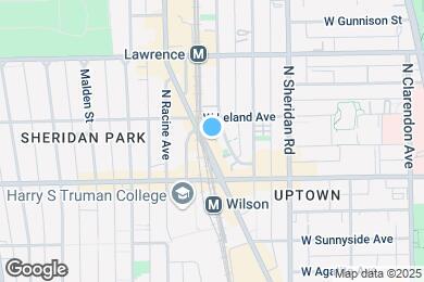 Map image of the property - 4639 N Broadway St