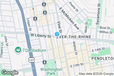 Map image of the property - 1536 Republic St