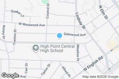 Map image of the property - 718 Ferndale Blvd