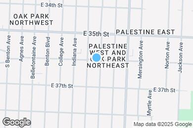 Map image of the property - 3604 Askew Ave