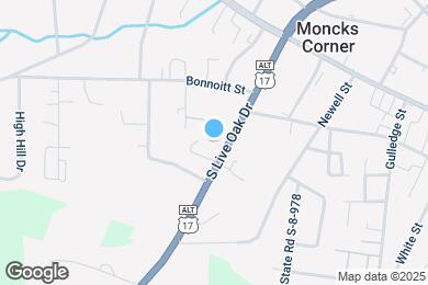 Map image of the property - 223 S Live Oak Dr