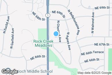 Map image of the property - 2707 NE 67th Pl