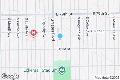 Map image of the property - 8028 S Phillips Ave