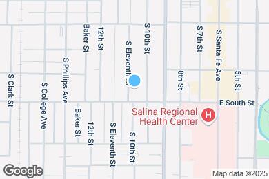 Map image of the property - 321 S Eleventh St