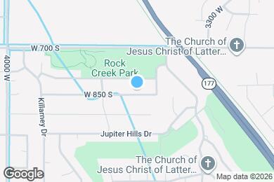 Map image of the property - 3586 W 850 S