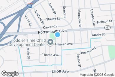 Map image of the property - 116 Truxton Ave