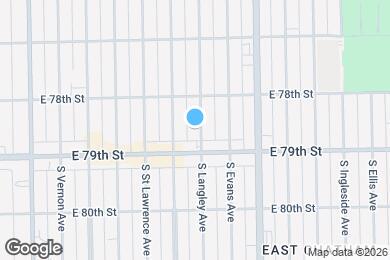 Map image of the property - 7834 S Langley Ave