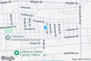 Map image of the property - 406 N 4th St