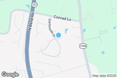 Map image of the property - 4838 Dartmouth Dr