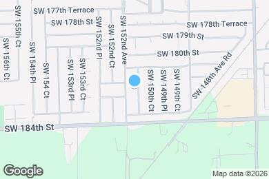 Map image of the property - 18168 SW 151st Ave