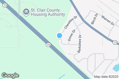 Map image of the property - 57 Cheshire Dr