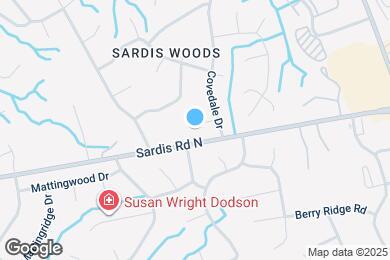 Map image of the property - 1000 Covewood Ct