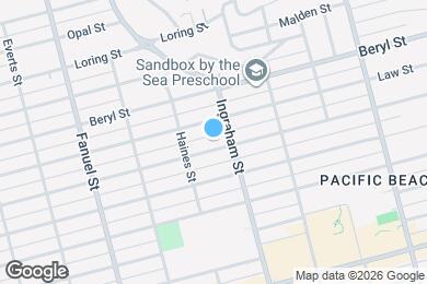 Map image of the property - 1552 Chalcedony St