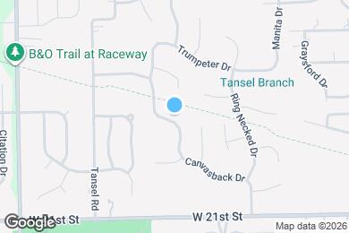 Map image of the property - 2313 Canvasback Dr