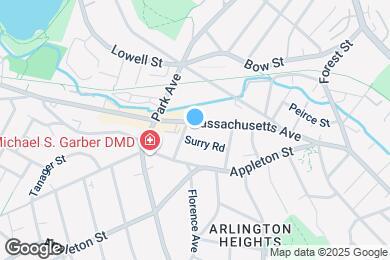 Map image of the property - 1296 Massachusetts Ave